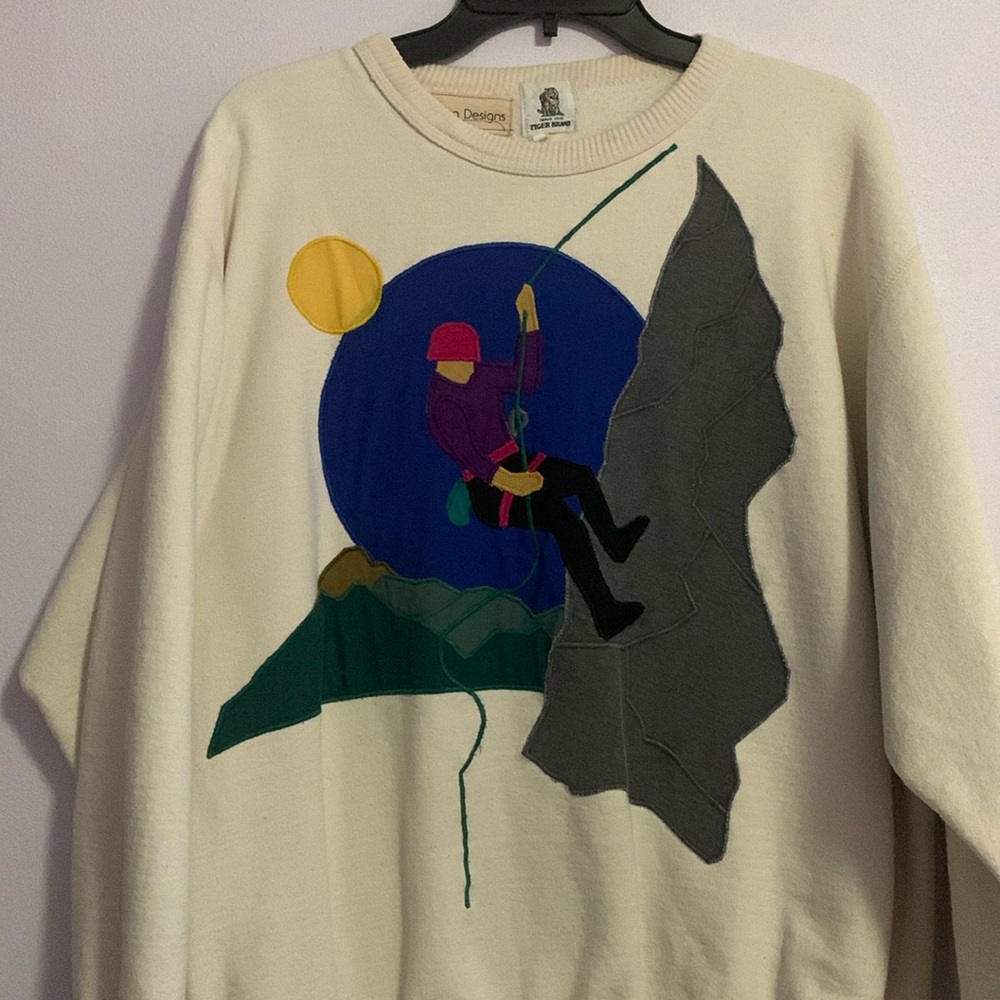 Rock climber sweatshirt. Used. Excellent condition. Sz M